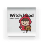 nakata benchのWitch hood アクリルブロック