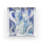 Lost'knotのBlue nine-tailed fox Acrylic Block