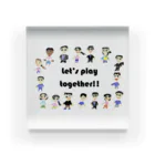 t-coolのLet's play together!! アクリルブロック