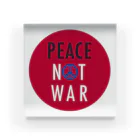 COPYL STOREのPEACE NOT WAR アクリルブロック