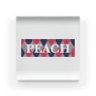 MaaaasのPEACH Acrylic Block