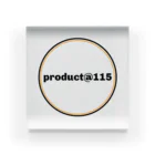 115のproduct115公式ロゴ アクリルブロック