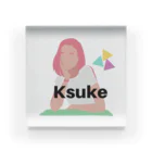 KsukeのKsuke ロゴ Acrylic Block