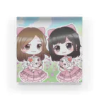 pomemaroの友達と Acrylic Block