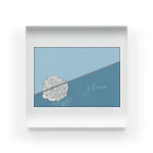 Cloudy_Gleamのrose-gleam #blue Acrylic Block