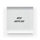 MORE HAPPY DAYのMORE HAPPY DAY アクリルブロック