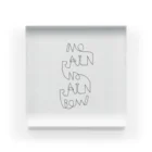 Panic JunkieのNo Rain, No Rainbow Acrylic Block