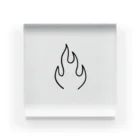 hinnaのFLAME  Acrylic Block