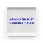 PolandsのMADEOFTHEMIST_NIAGARAFALLS アクリルブロック