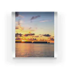 poppo12345の@Maldives sunset Acrylic Block