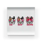 キッズモード某のねこLove Acrylic Block