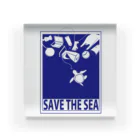 ナントカのSAVE THE SEA アクリルブロック