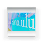 hawaiitaroハワイグッズショップのAloha Honolulu Acrylic Block