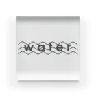 morningのwater アクリルブロック