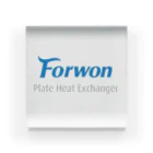 Zhejiang Forwon Plate Heat Exchanger Co., LtdのRefrigeration  Series BPHE アクリルブロック