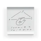 reitarostrangeのstrange reitaro logo series (Hiroaki Ooka) Acrylic Block
