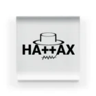 ''''Bar Code''''のHATTAX LOGO アクリルブロック