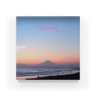 photo-kiokuの湘南夕景２ アクリルブロック