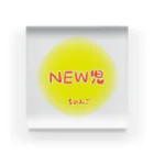 うめのお店のNEW児 ちのみご Acrylic Block