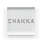 𝙽𝚘𝚋𝚞𝚏𝚞𝚖𝚒 𝙷𝚒𝚐𝚊𝚜𝚑𝚒 / 𝚃𝚑𝚒𝚗𝚔𝚎𝚛のCHAKKA Acrylic Block