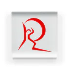REN神戸の【公式】REN神戸ロゴ アクリルブロック