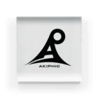 Akiphic公式グッズのAkiphic Acrylic Block