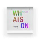 viofranme.のwhaison gradations CMYK-RGB アクリルブロック