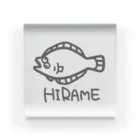 千月らじおのよるにっきのHIRAME アクリルブロック