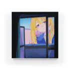 さささびすけっとの窓の外 Acrylic Block