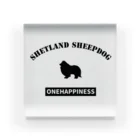 onehappinessのシェットランドシープドッグ　ONEHAPPINESS Acrylic Block