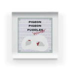 PIGEON PIGEON PUDDLESのP.P.P.Winter Acrylic Block