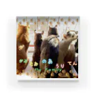 猫しゃちょうのひめぶ～さん家の５レンニャーin北海道 アクリルブロック