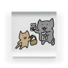 vusaNeko0530のおつかいねこ　　にゃうにゃう アクリルブロック