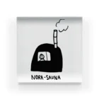 NORA-SAUNAの【絵柄大きめ背景抜け】NORA-SAUNA アクリルブロック