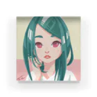 TELLのイラスト小屋のMACA-RENA Acrylic Block