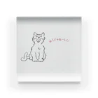 CAREERのツンデレの猫　RINA Acrylic Block