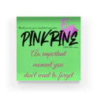 【Pink Rine】の【Pink Rine】オリジナル❣️ アクリルブロック