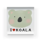 イラストレーター yasijunのＩはーとＫＯＡＬＡ Acrylic Block