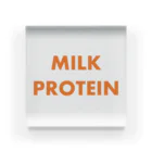 MarinaのMILK PROTEIN  アクリルブロック