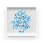 Kotaro KokuboのI am antibody carrier (blue) Acrylic Block