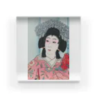 世界の絵画アートグッズの川瀬巴水《中村芝翫 雪姫》  Acrylic Block