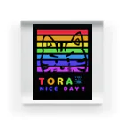 TOMMY★☆ZAWA　ILLUSTRATIONのTORA NICE DAY アクリルブロック