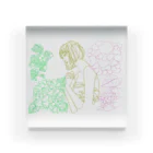 🧩ぇるもぁ_Gの紫陽花 Acrylic Block