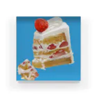 HIRAの食べかけのショートケーキ🍰 Acrylic Block