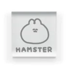 ナポリのSUZURIのHAMSTER アクリルブロック