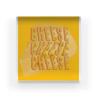 HIRAのチーズ！cheese!ちーず！🧀 アクリルブロック