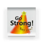 Good wavesのGo Strong！ Acrylic Block