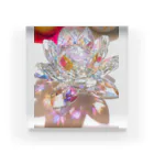 kopanの虹の世界のCrystal Lotus✧︎ Acrylic Block