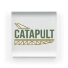 kimchinのカタパルト CATAPULT ロゴ Acrylic Block