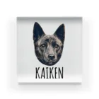 ソースカツ丼の甲斐犬-KAIKEN-グッズ アクリルブロック